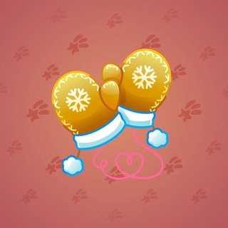 Snow Mittens #35759