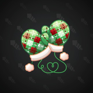 Snow Mittens #36398