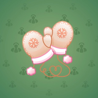 Snow Mittens #37409