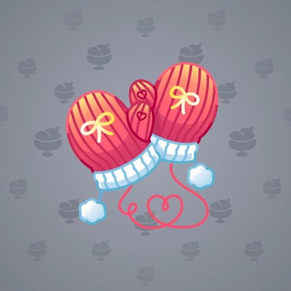 Snow Mittens #37416