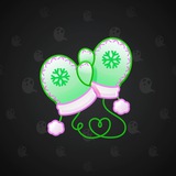 Snow Mittens #37420