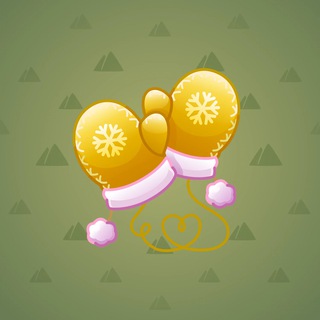 Snow Mittens #38405