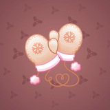 Snow Mittens #38485