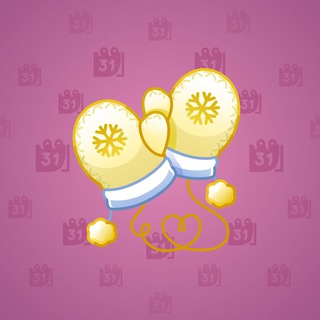 Snow Mittens #38665