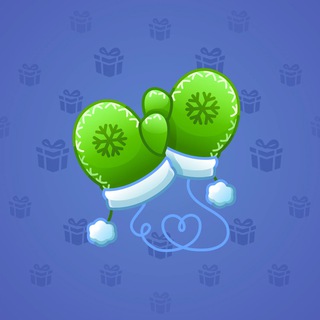 Snow Mittens #38697