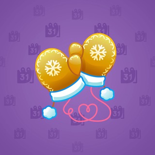 Snow Mittens #39035