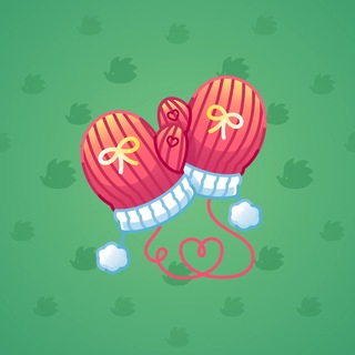 Snow Mittens #39305