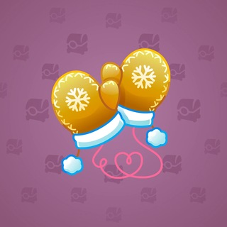 Snow Mittens #39400