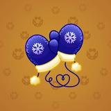 Snow Mittens #39492