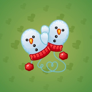 Snow Mittens #39752