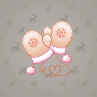 Snow Mittens #39808