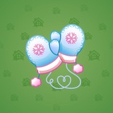 Snow Mittens #40082