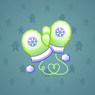 Snow Mittens #40227