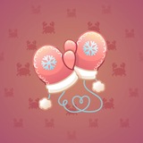 Snow Mittens #40230