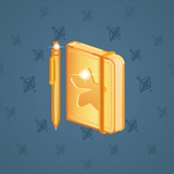 Star Notepad #35351