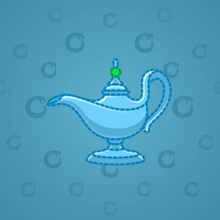 Genie Lamp #2722