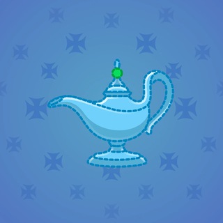 Genie Lamp #3012