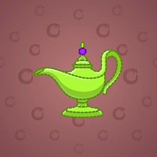 Genie Lamp #3311