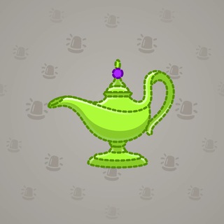 Genie Lamp #3337