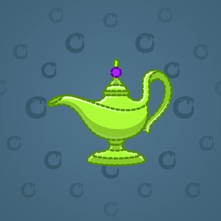 Genie Lamp #3444