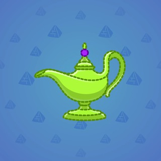 Genie Lamp #4486