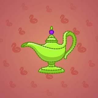 Genie Lamp #4499