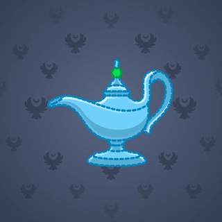 Genie Lamp #5254