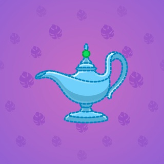 Genie Lamp #6166