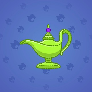 Genie Lamp #6564