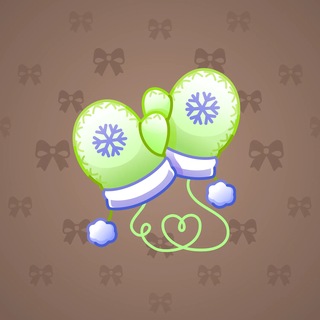 Snow Mittens #39951